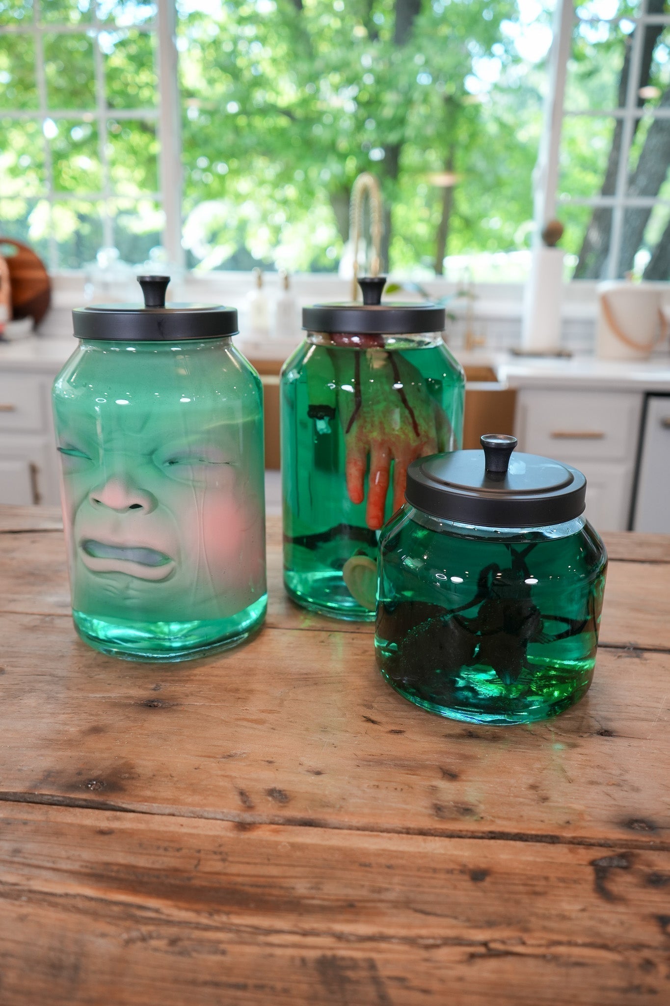 DIY Halloween Specimen Jars
